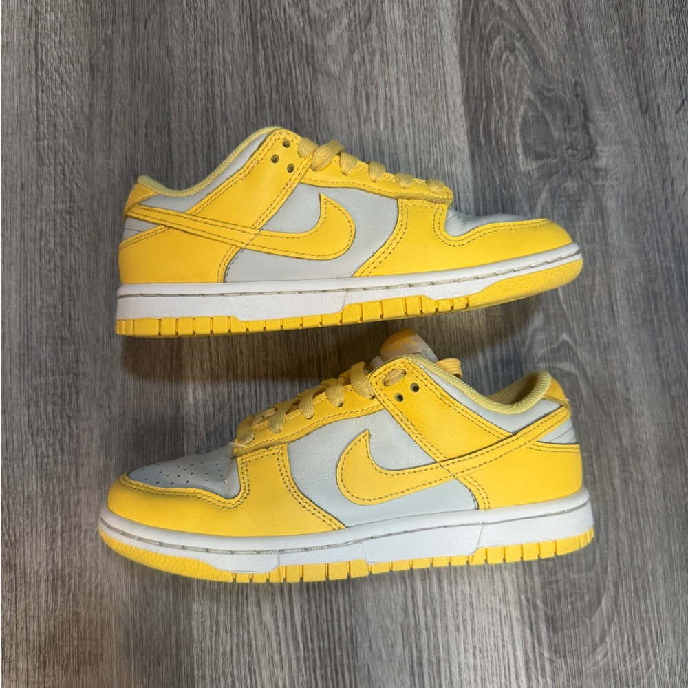 Nike Dunk Low in Yellow and Gray